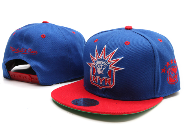 NHL New York Rangers M&N Snapback Hat NU01